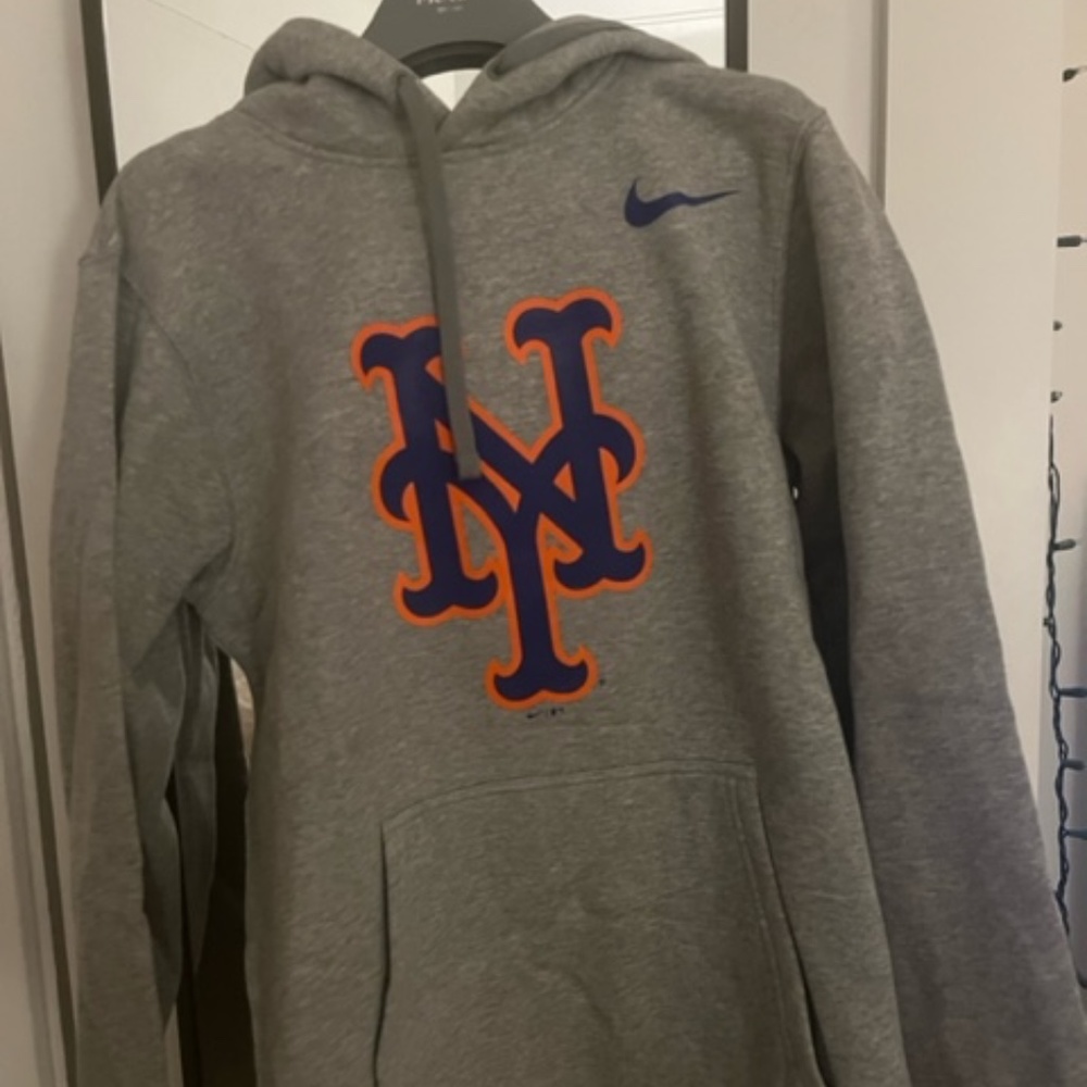 Nike Mets MLB Hoodie Sweater Size S